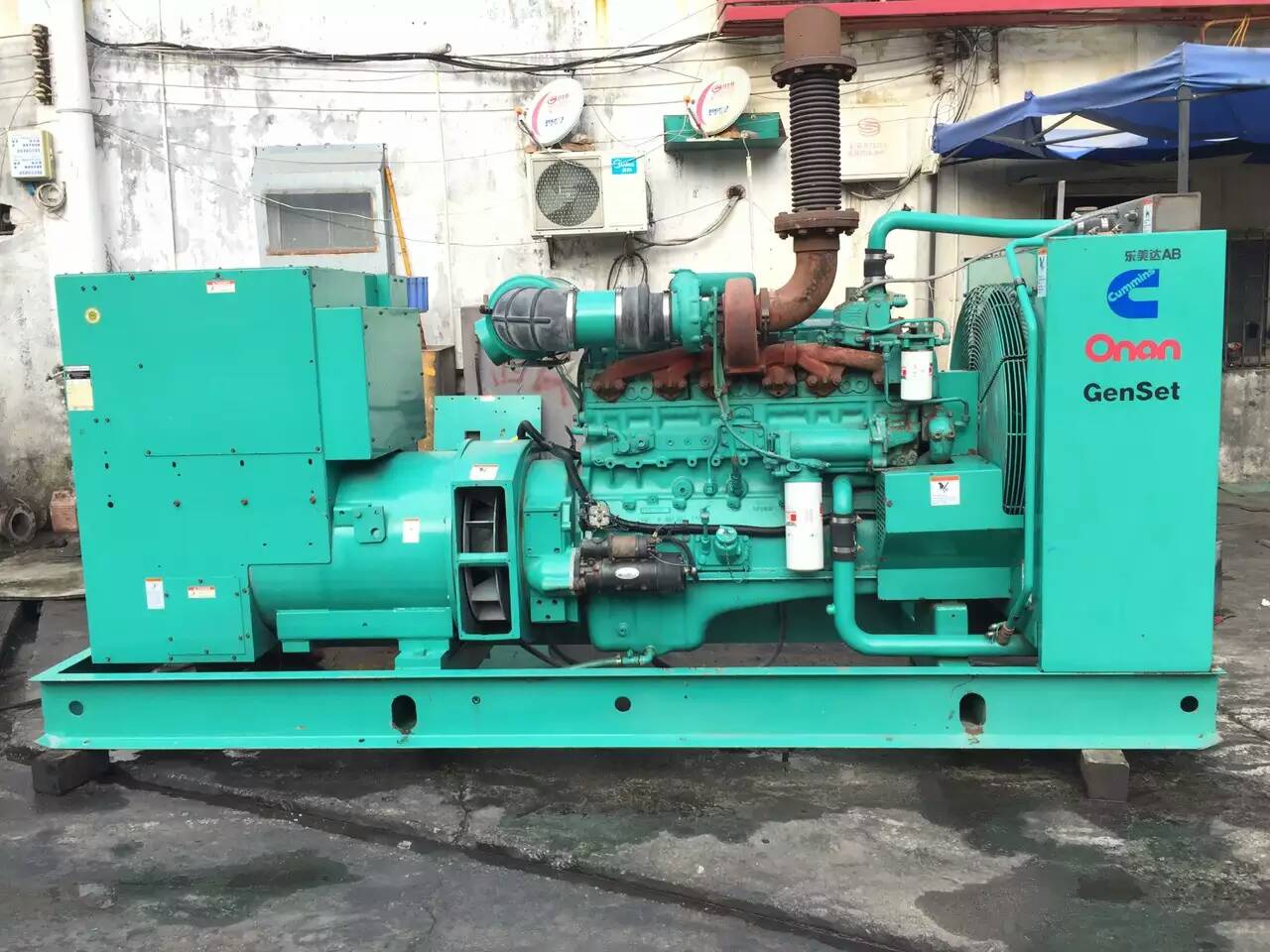 建阳租赁发电机-柴油发电机不正常冒烟的原因